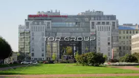 Шпалерная 60-1. Фасад фронтальная