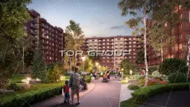 Новое Колпино-1. Фасад фронтальная