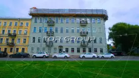 Выборгская 33-1. Фасад фронтальная