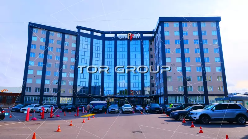 Граффити-1. Фасад фронтальная|5. Парковка