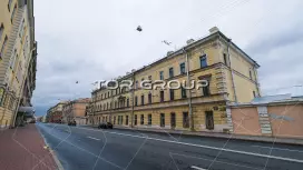 Шпалерная 40-2. Фасад с угла