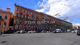 Владимирский 15-2. Фасад с угла