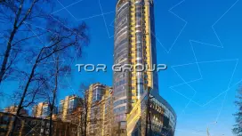 Гранд Капитал-2. Фасад с угла