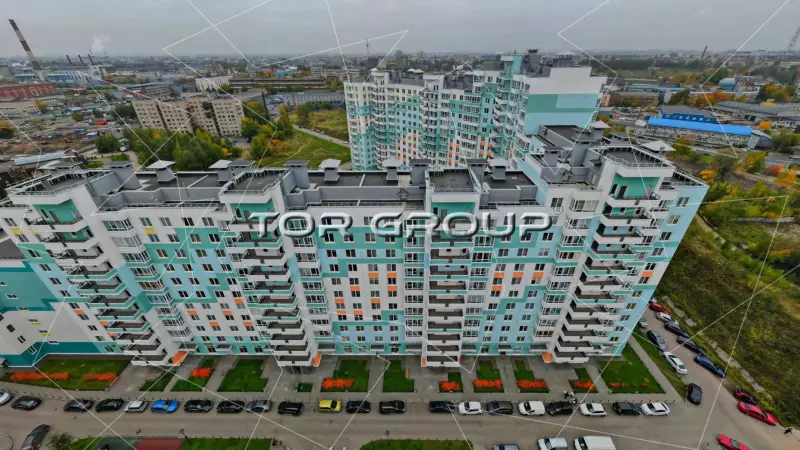 Ландыши пр. Маршала Блюхера 7к3-1. Фасад фронтальная
