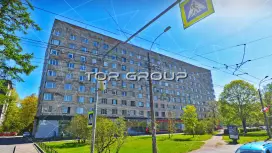 Тореза пр 9-2. Фасад с угла