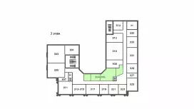 Видовой офис, 89.5 м&sup2; от собственника-99. План объекта