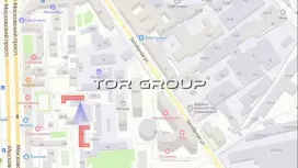 Торговое помещение 50,94 метров-999. План поэтажный