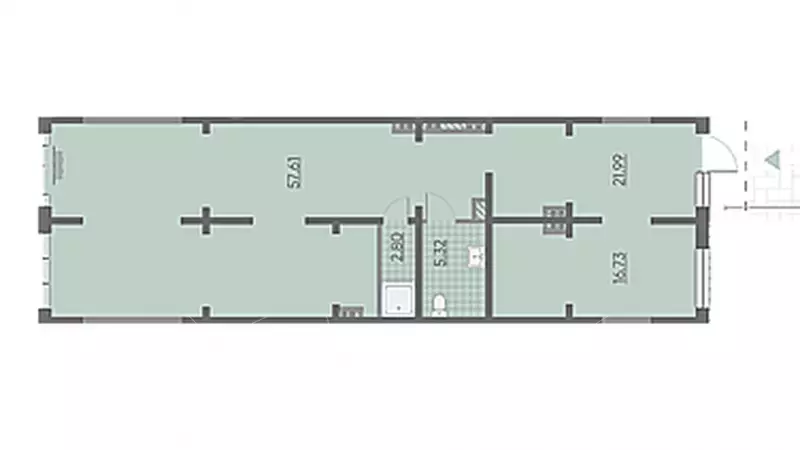 Торговое 104 метра-99. План объекта