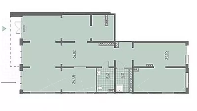 Торговое 137 метра-99. План объекта