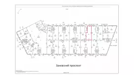 Аренда помещения 83 метра в торговом центре на заневском-999. План поэтажный