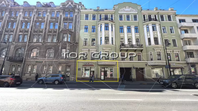 Продается 169 метров на трафике Каменноостровского-1. Фасад фронтальная