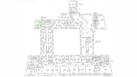 Аренда офиса 21 кв.метров, 5 этаж-999. План поэтажный