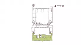 Аренда офиса 777 кв.метров, 4 этаж-99. План объекта