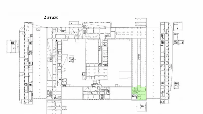 Аренда офиса 434 метра-99. План объекта