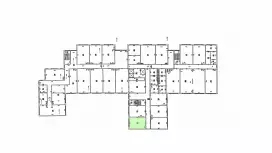Аренда офиса 44.4 кв.метров, 5 этаж-99. План объекта