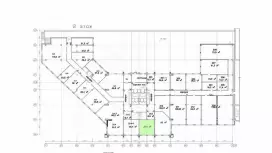 Аренда офиса 35,4 м2 в БЦ Мурзинский-99. План объекта