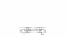 Аренда офиса 34,6 метра на 4 этаже-99. План объекта