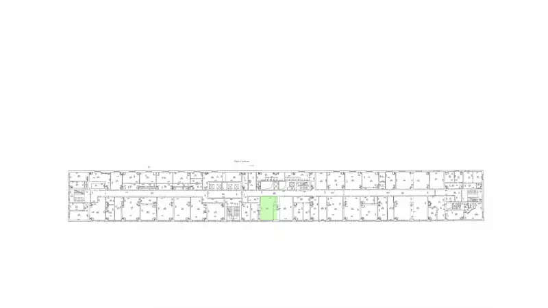 Аренда офиса 47,6м2 в БЦ Новотроицкий-99. План объекта