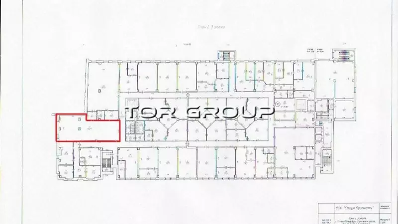 Аренда офиса 124 ,7кв.метров, 2 этаж-