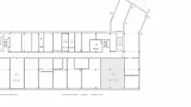 Аренда офиса 93 кв.метров, 4 этаж-99. План объекта