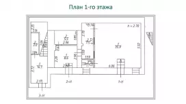 Собственник. ПСН 150 м2 около ст.м.Электоросила-99. План объекта