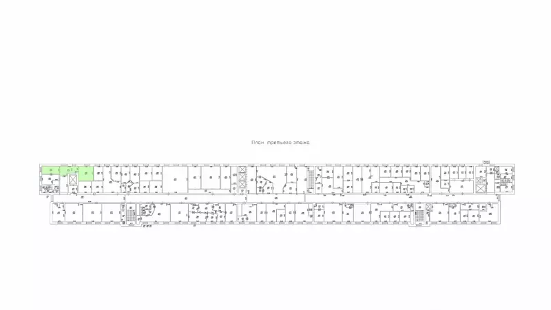 Аренда офиса 50,3 метра-99. План объекта