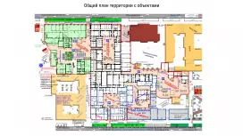 Под реновацию  комплекс зданий 29104 метра у метро-99. План объекта
