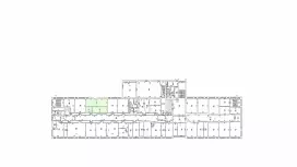 Офис 62,6 м2, 2 каб, кондиционер-99. План объекта