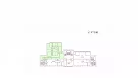 Аренда офиса 417 кв.метров в БЦ &laquo;Сенатор на Чайковского&raquo;, 2 этаж-99. План объекта