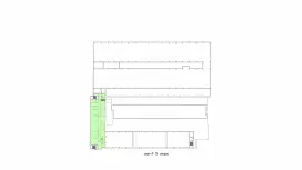 Аренда склада 590 кв.метров, 5 этаж-99. План объекта