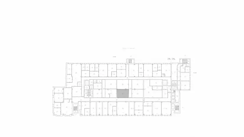Аренда офиса 48,9 кв.метров, 3 этаж-99. План объекта