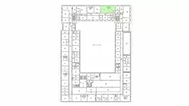 Аренда офиса 64,1 кв.метров, 2 этаж-99. План объекта