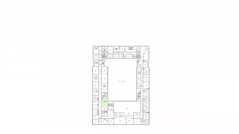 Аренда офиса 55.7 кв.метров-99. План объекта