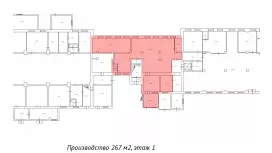 Без посредников. 267 метров, 1 этаж, 160 кВт-99. План объекта
