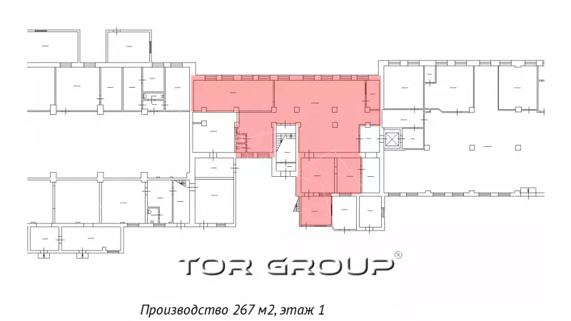 Без посредников. 267 метров, 1 этаж, 160 кВт-99. План объекта