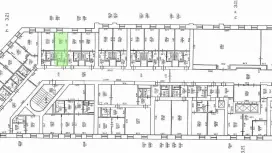 Аренда офиса 17.2 кв.метров, 5 этаж-99. План объекта