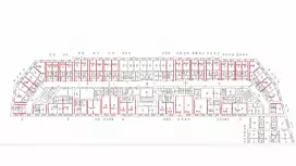 Аренда офиса 22.6 кв.метров в БЦ &laquo;Октябрьская&raquo;,  этаж-99. План объекта