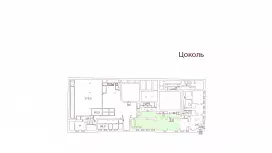 Аренда офиса 270,7 кв.метров в БЦ &laquo;Сенатор на Невском 38&raquo;, Цоколь этаж-99. План объекта