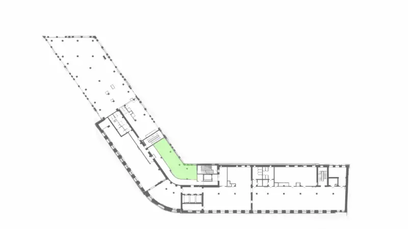 Офис класса А 101,6 м2. У метро-99. План объекта