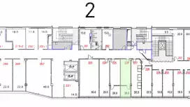 Аренда офиса 26 м2-99. План объекта