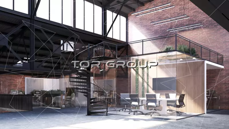 Продажа офиса 195 кв.м в БЦ &laquo;Boiler house&raquo;, 1 этаж-98. Фото объекта