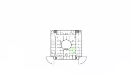Аренда офиса 145 кв.метров, 2 этаж-99. План объекта