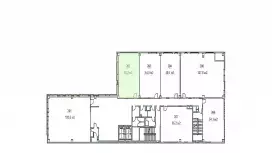 Аренда офиса 55м2  от собственника-99. План объекта