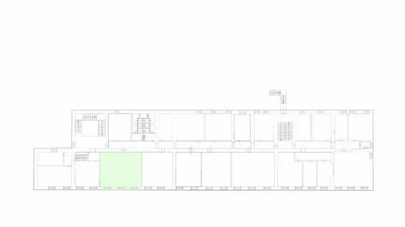Офис  в 5 минутах от метро-99. План объекта