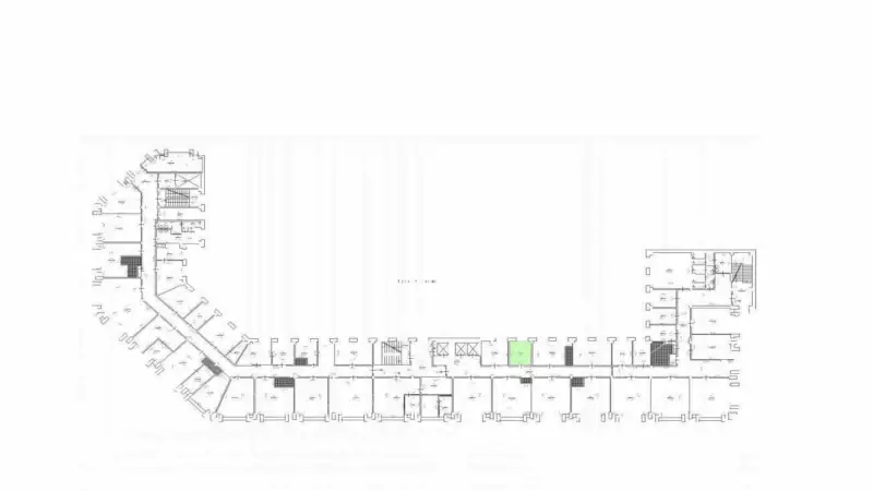 Аренда офиса 15.9 кв.метров, 6 этаж-99. План объекта
