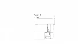 Аренда офиса 22 кв.метров, 5 этаж-99. План объекта