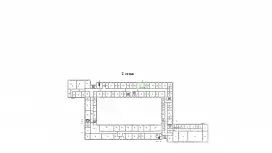Аренда офиса 45.9 кв.метров, 2 этаж-99. План объекта