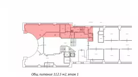 Торговое помещение минуте от метро-99. План объекта