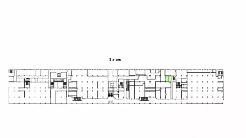 Аренда склада 48 кв.метров, 3 этаж-99. План объекта