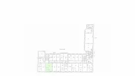 Офис 50,4 м2, 2 каб. Хороший ремонт-99. План объекта
